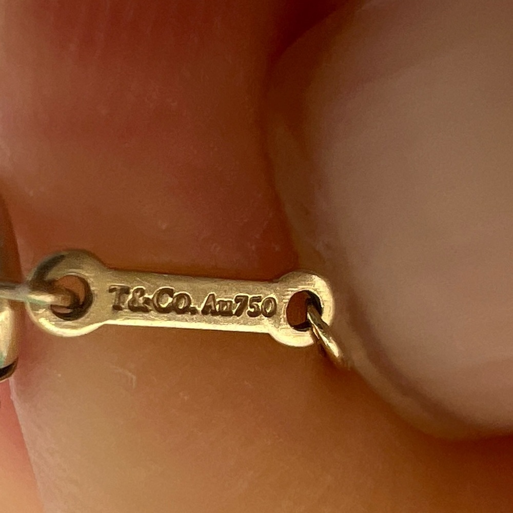 🔴Authentic TIFFANY & CO Gold 750 PALOMA PICASSO Loving Heart Bracelet🔴 - Picture 9 of 10